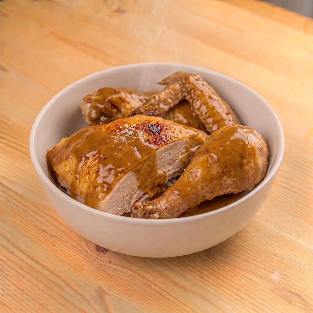 Fried Turkey prepared by FEEDARR