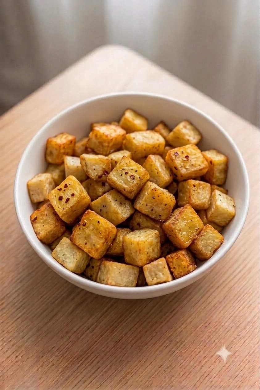 Fried Yam prepared by FEEDARR