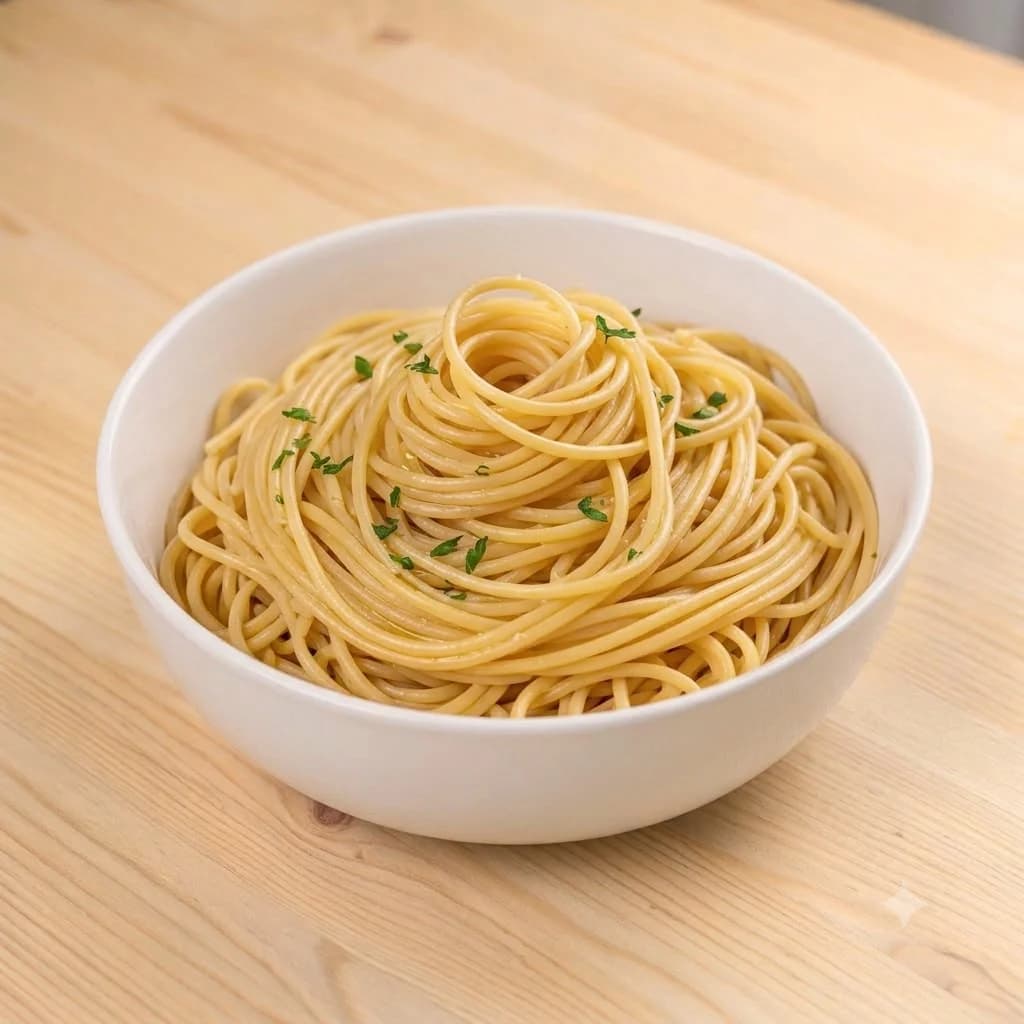 Plain Spaghetti prepared by FEEDARR