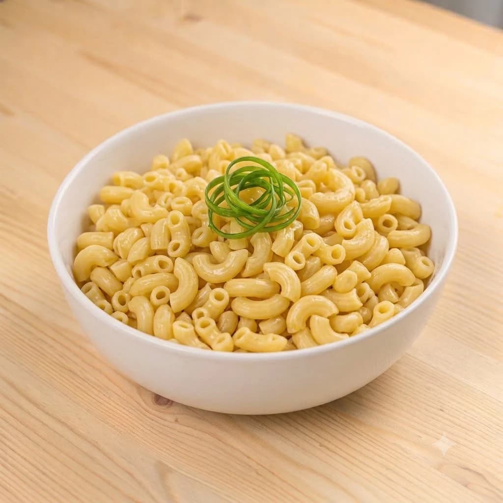 Plain Macaroni prepared by FEEDARR